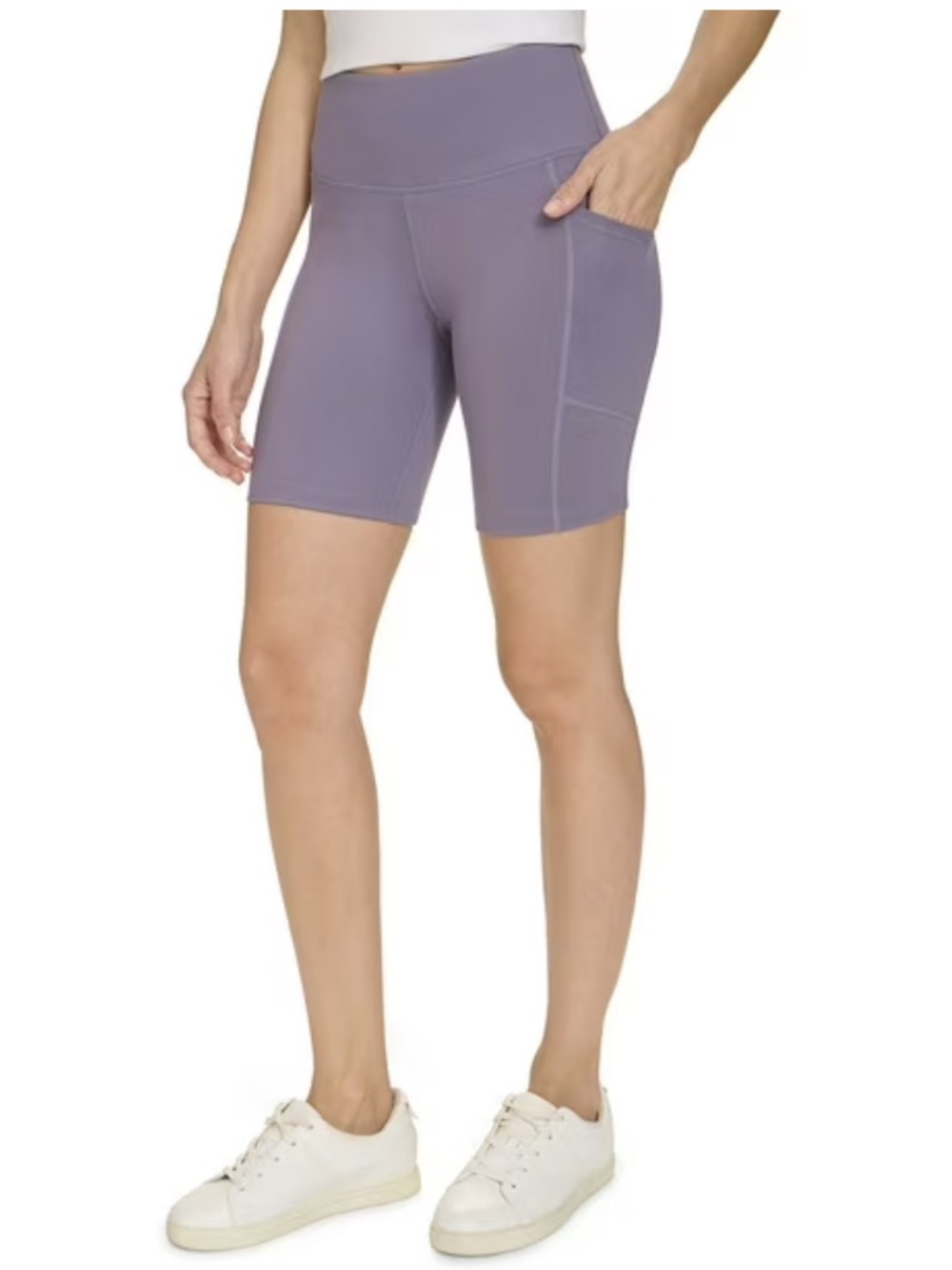 DKNY Lavender-Tone Women's Bike Shorts